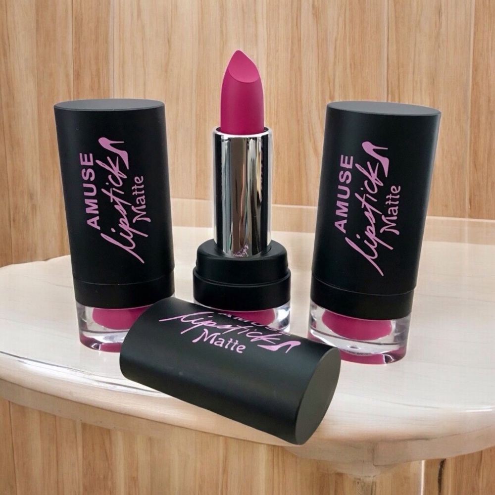 🆕3pcs Amuse Matte Lipstick